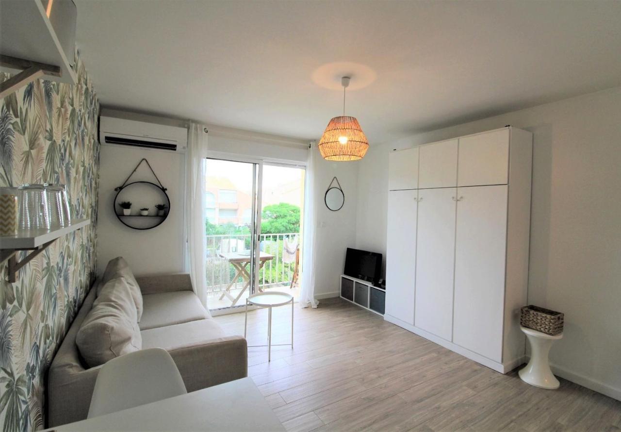 Studio Climatise Tout Confort A 2 Pas De La Mer Avec Parking Prive ปาลาวาส-เลส์-โฟลต์ ภายนอก รูปภาพ