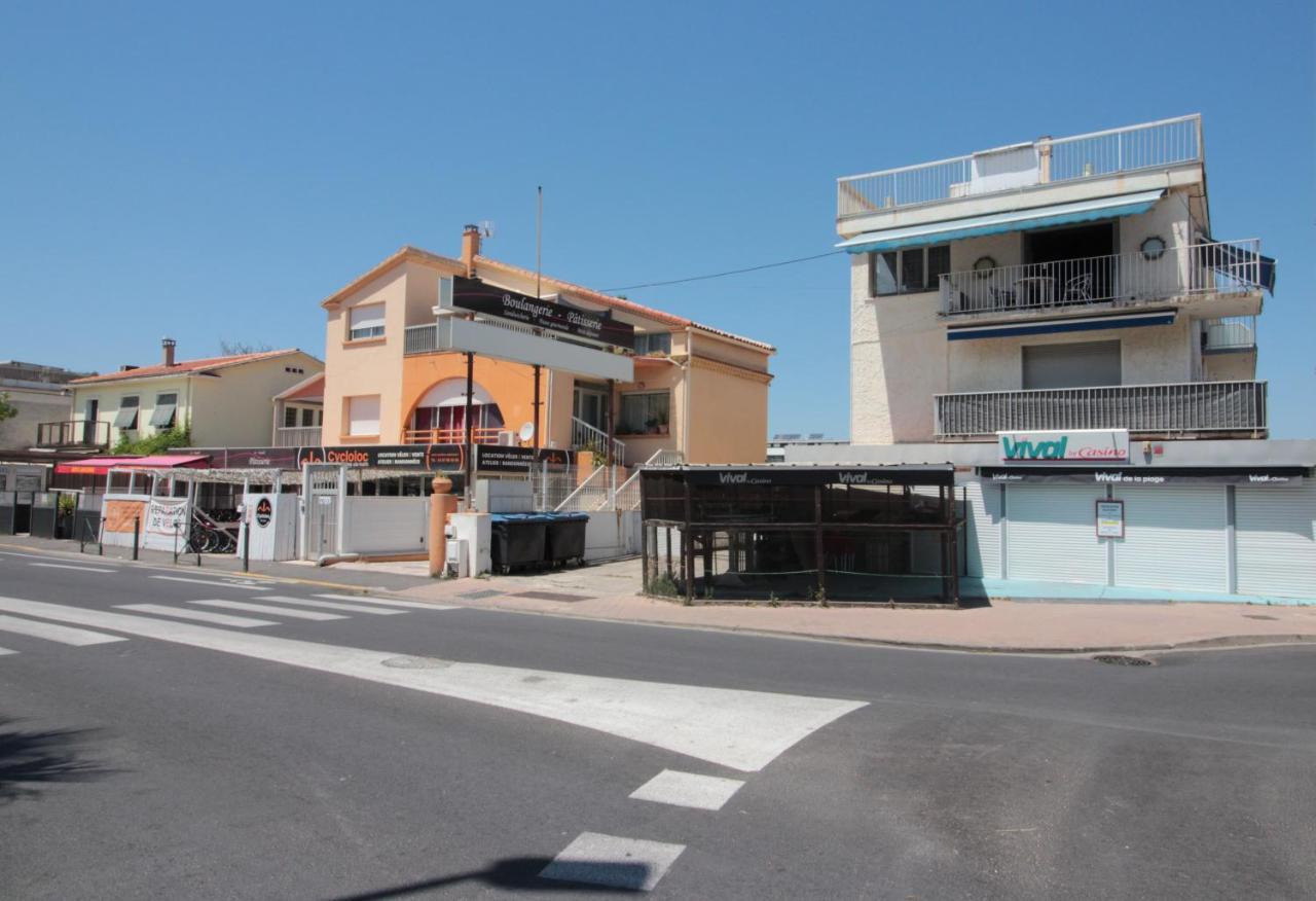 Studio Climatise Tout Confort A 2 Pas De La Mer Avec Parking Prive ปาลาวาส-เลส์-โฟลต์ ภายนอก รูปภาพ
